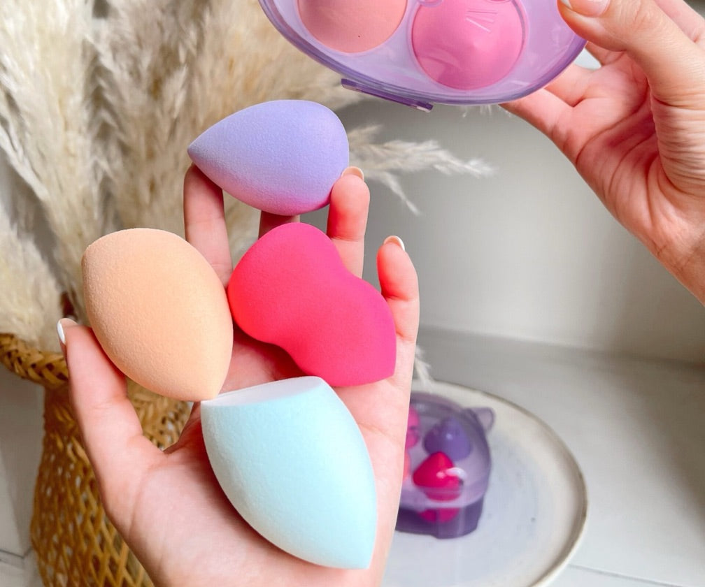 Beauty blender gatito x4 Bloomshell
