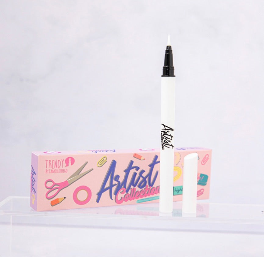 Delineador Artist trendy blanco