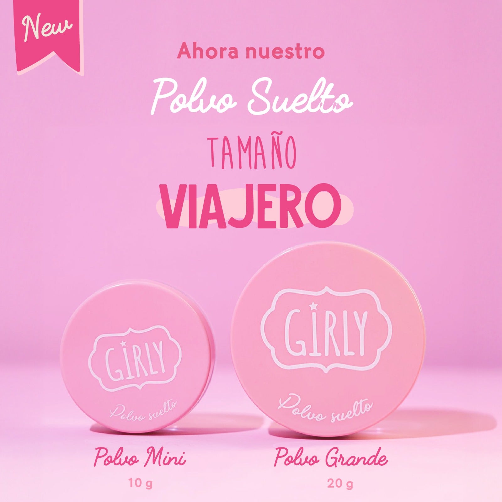 Polvo suelto mini Girly