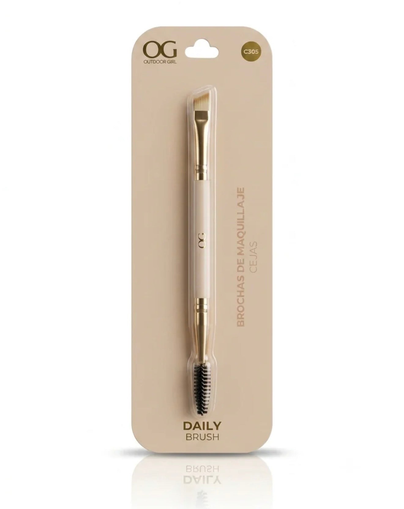 Brocha doble Cejas OG BD05