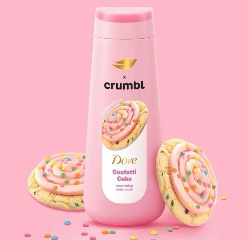 Body Wash Dove X Crumbl Confetti