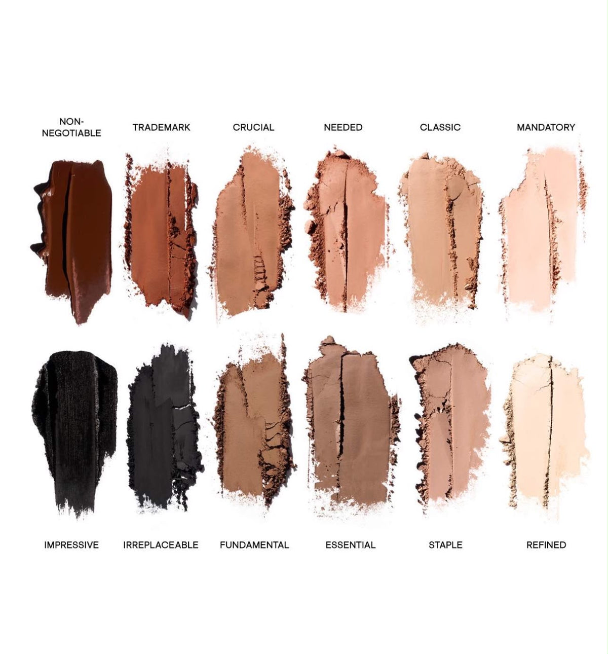 Paleta de sombras matte Major Dimension lll Patrick Ta