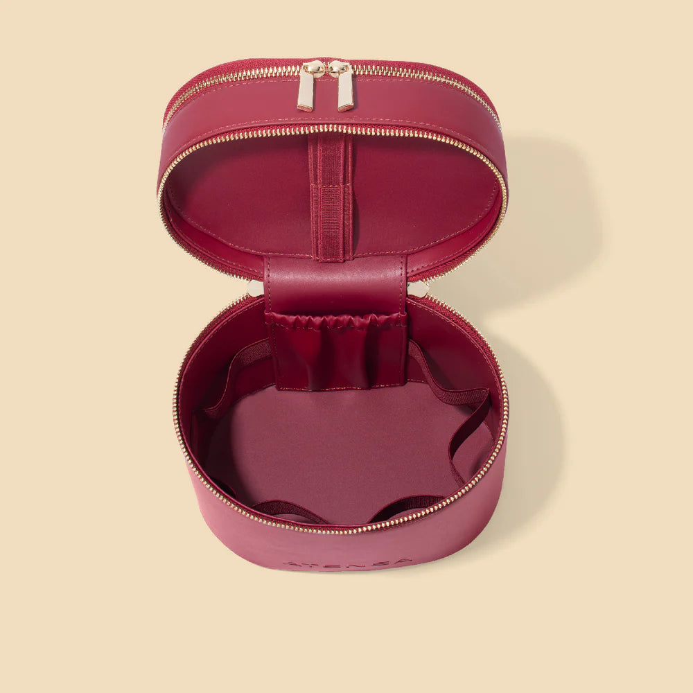 Cosmetiquera Dúo Burgundy