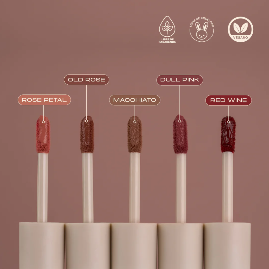 Labial líquido velvet Atenea