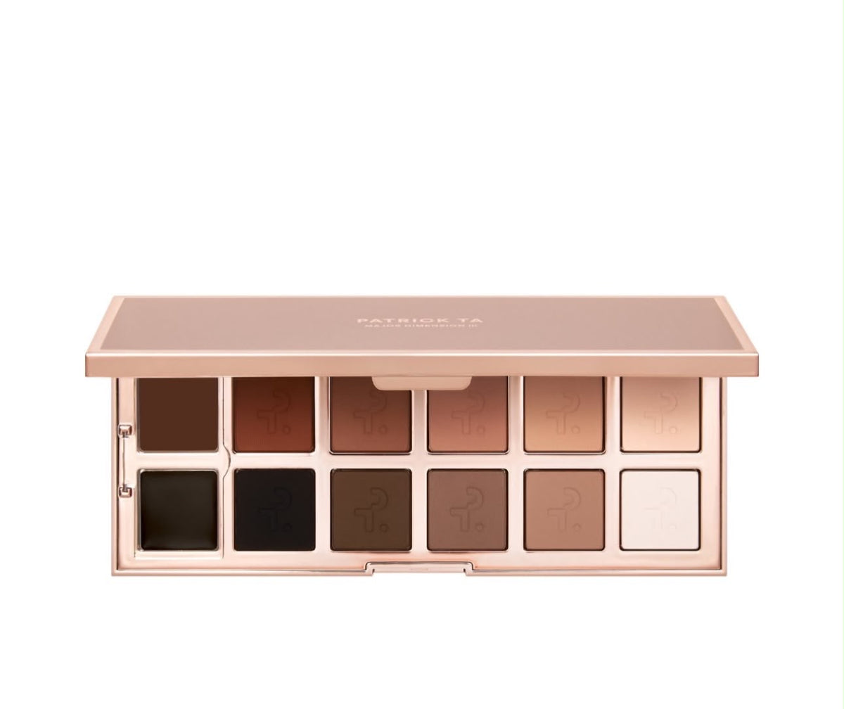 Paleta de sombras matte Major Dimension lll Patrick Ta