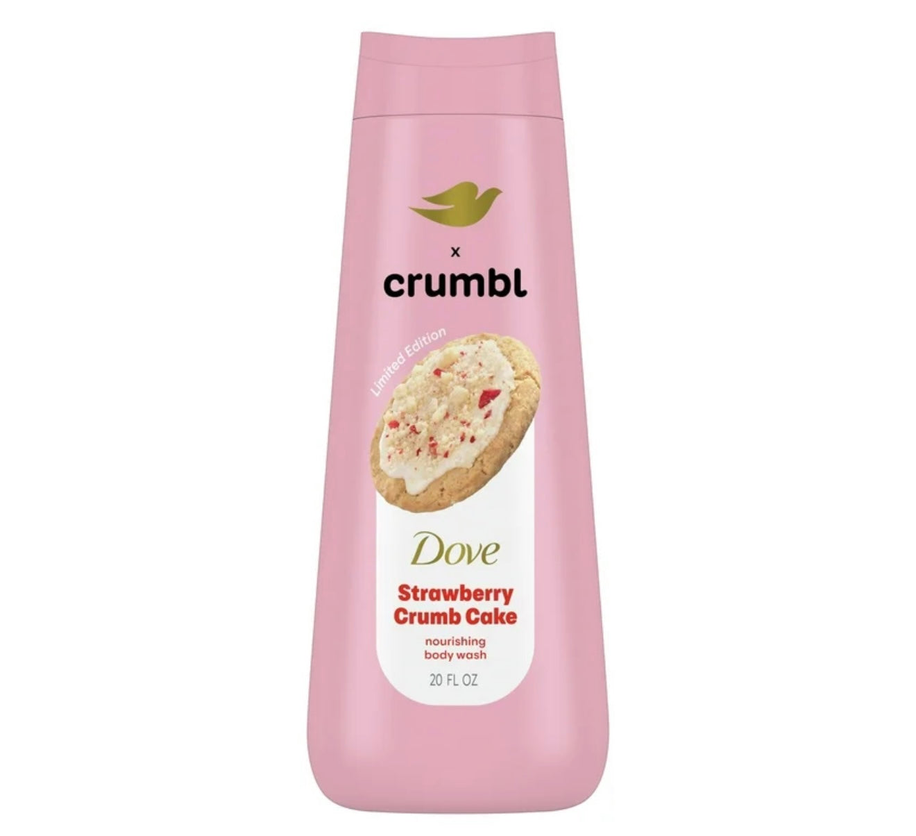 Body Wash Dove X Crumbl Fresa