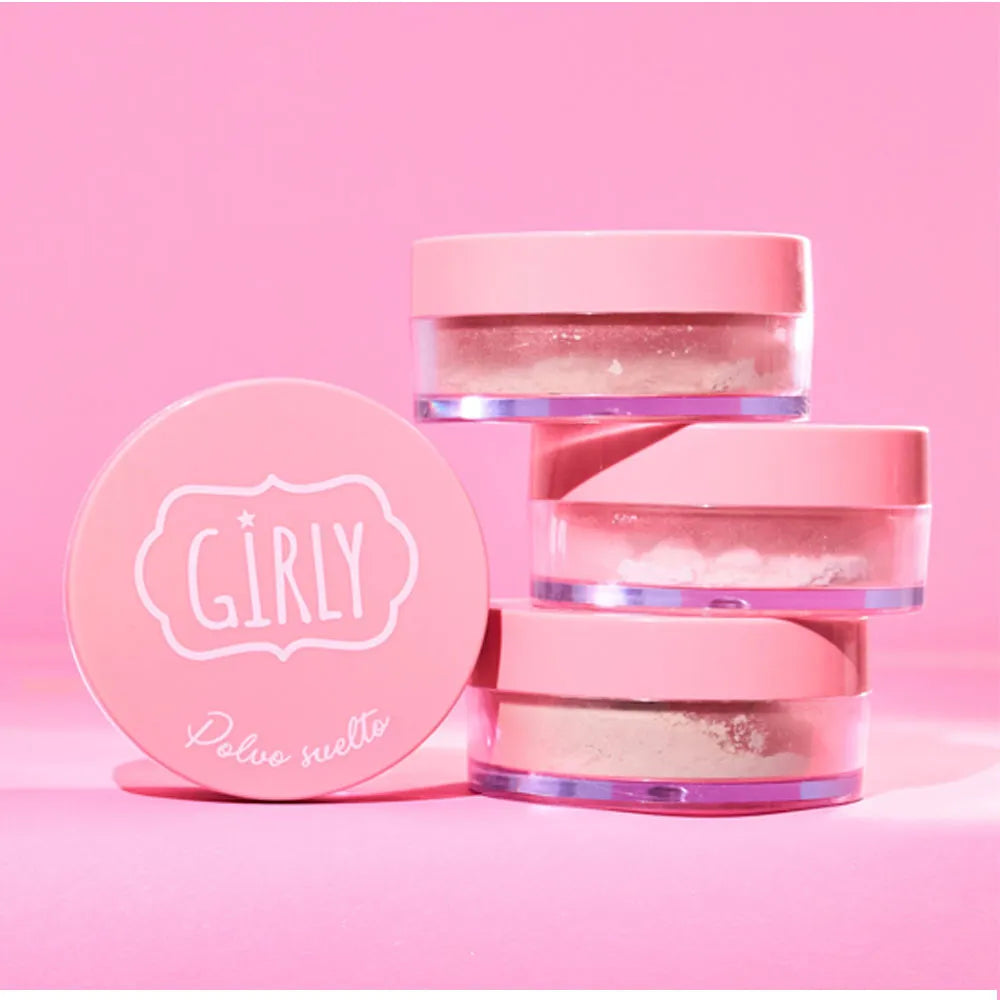 Polvo suelto grande Girly
