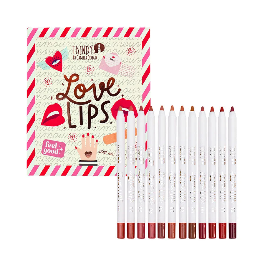Lapiz de labios love lips trendy