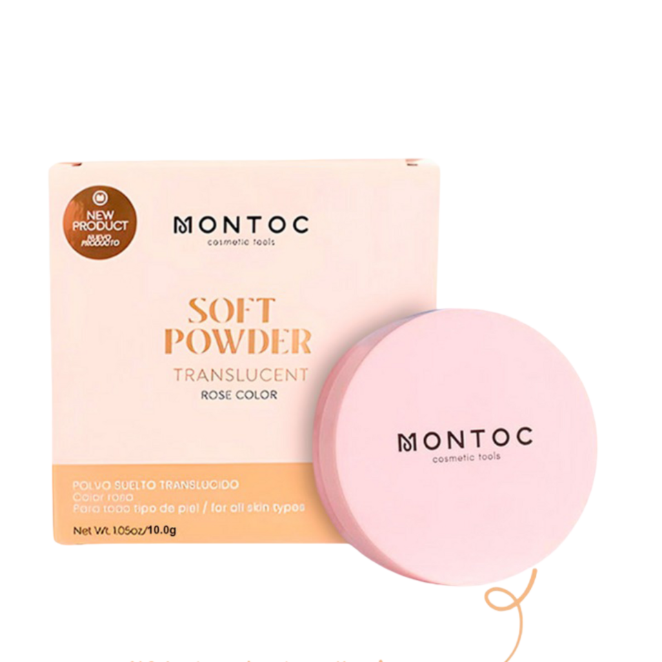 Polvo suelto Rosa Montoc