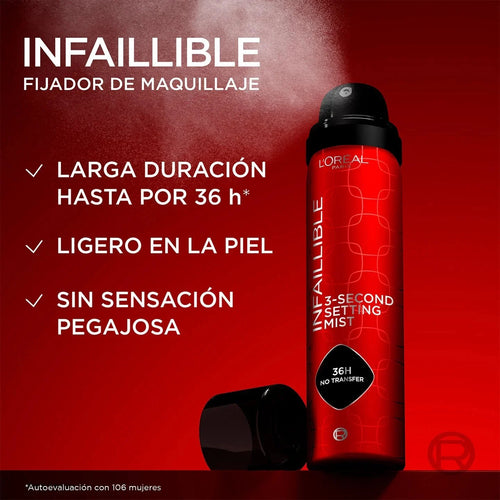 Fijador infalible L’Oréal 36h