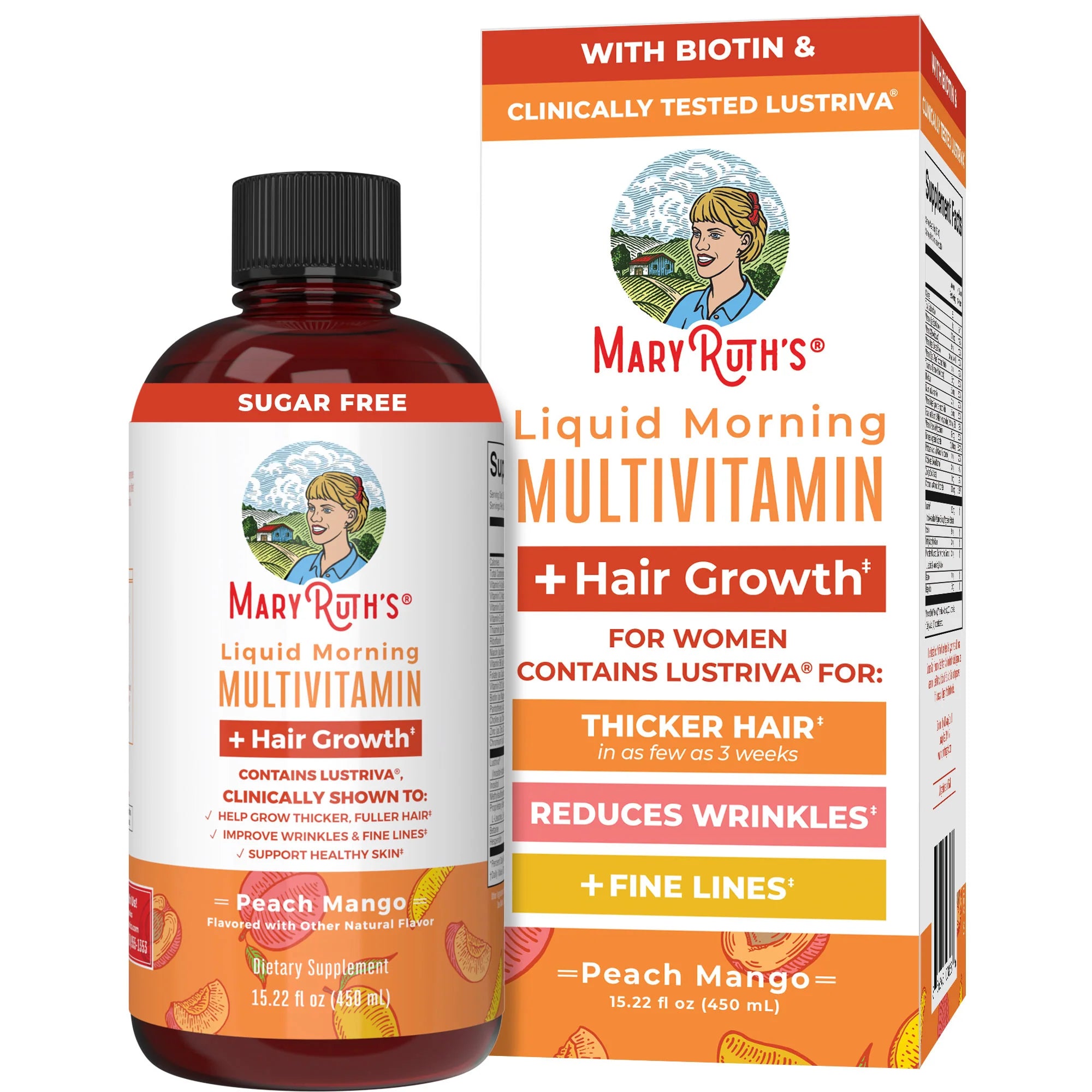 Multivitaminico Mary Rut 15.22 oz Peach Mango